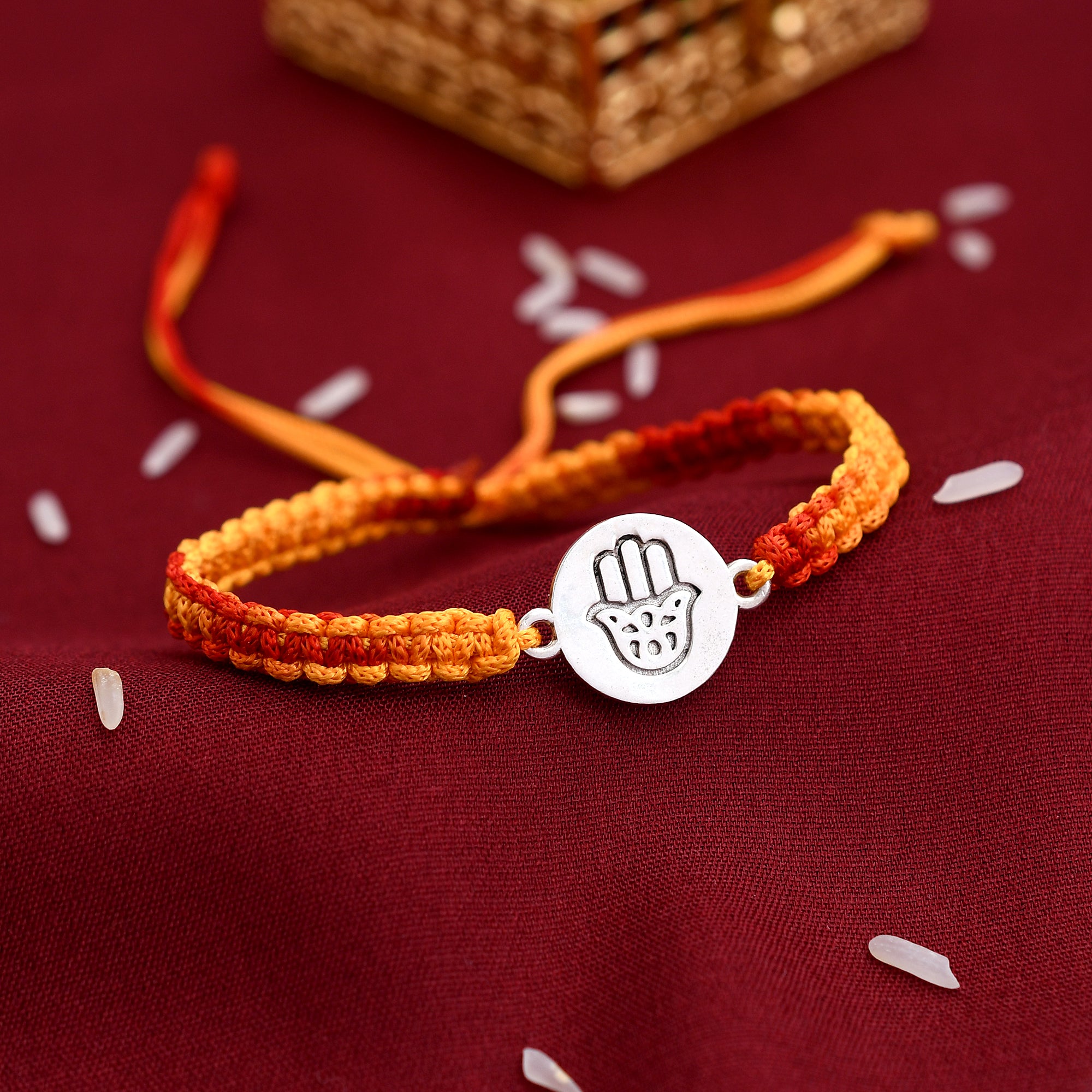 Handmade 925 Silver Rakhi