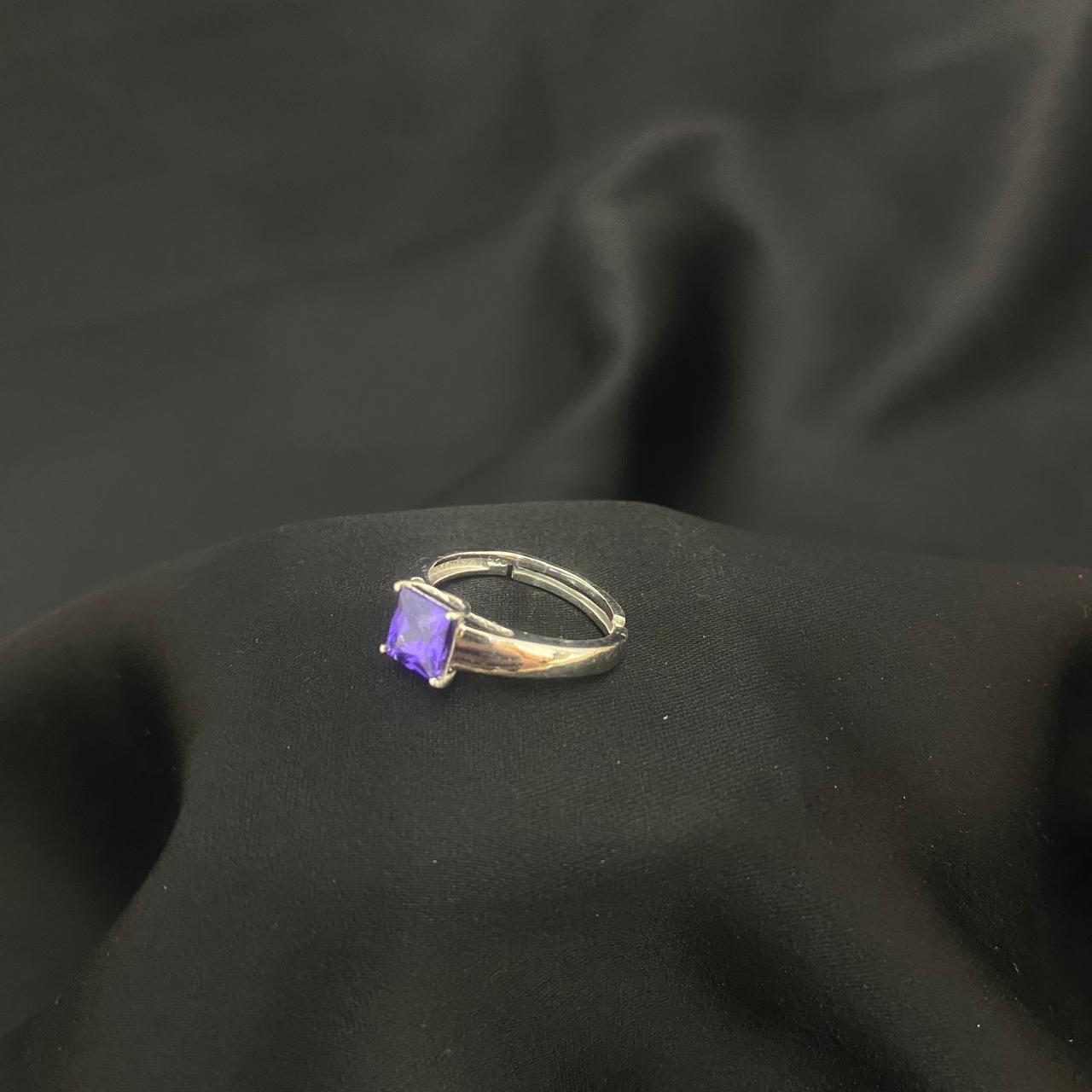 Topaz Emerald Cut 925 Sterling Silver Ring