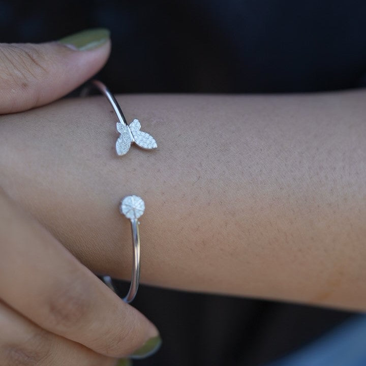 Butterfly Design 925 Sterling Silver Bracelet