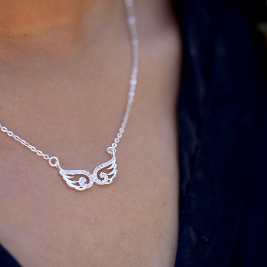 Angel Wings 925 Sterling Silver Pendant