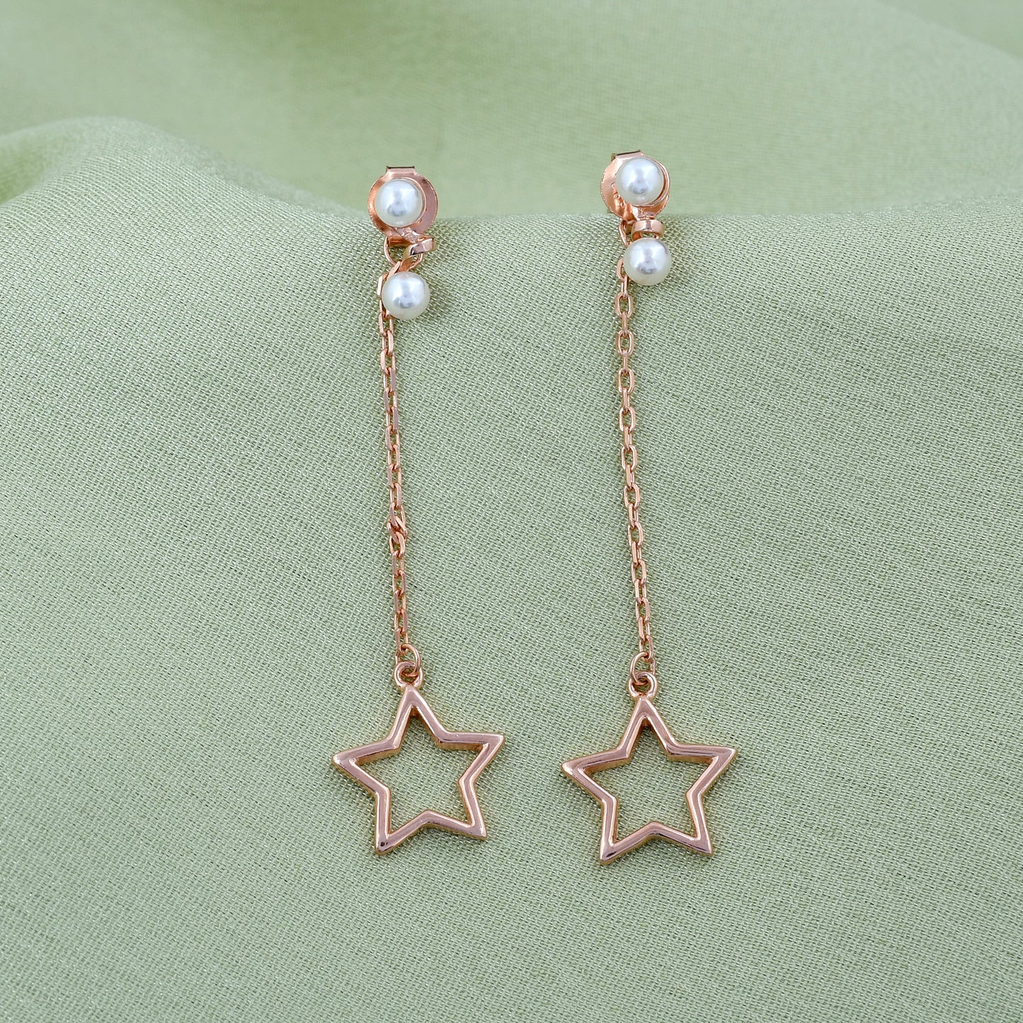 Star Shape 925 Sterling Silver Earring