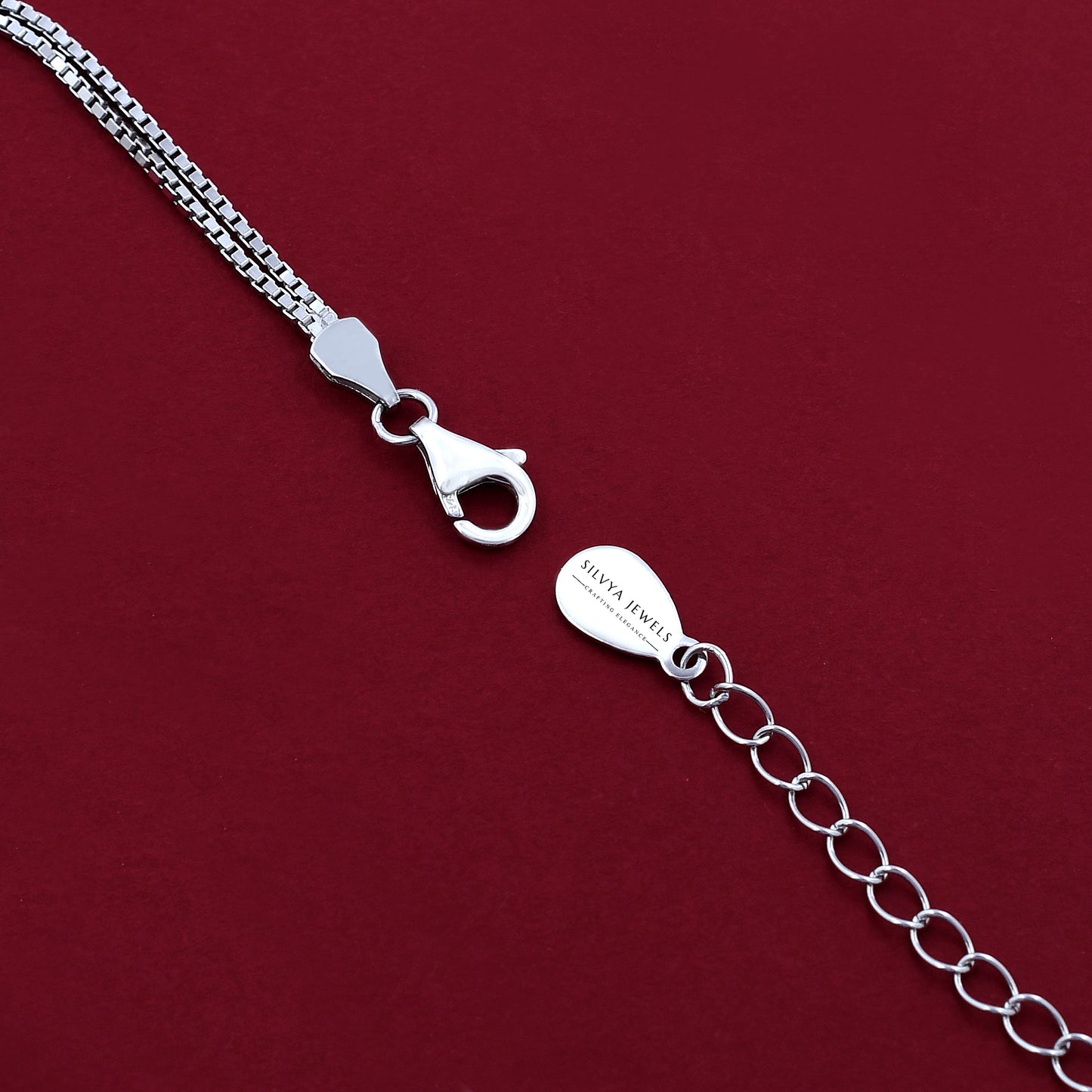Flamboyant 925 Sterling Silver Bracelet
