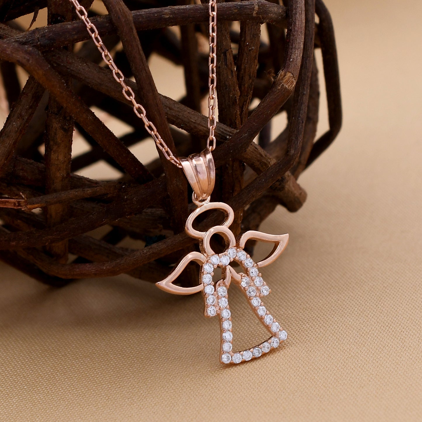Angel Design 925 Sterling Silver Pendant