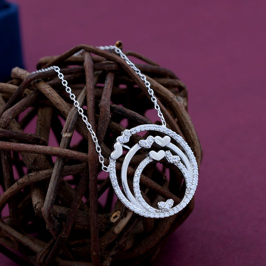 Heart Design 925 Sterling Silver Pendant