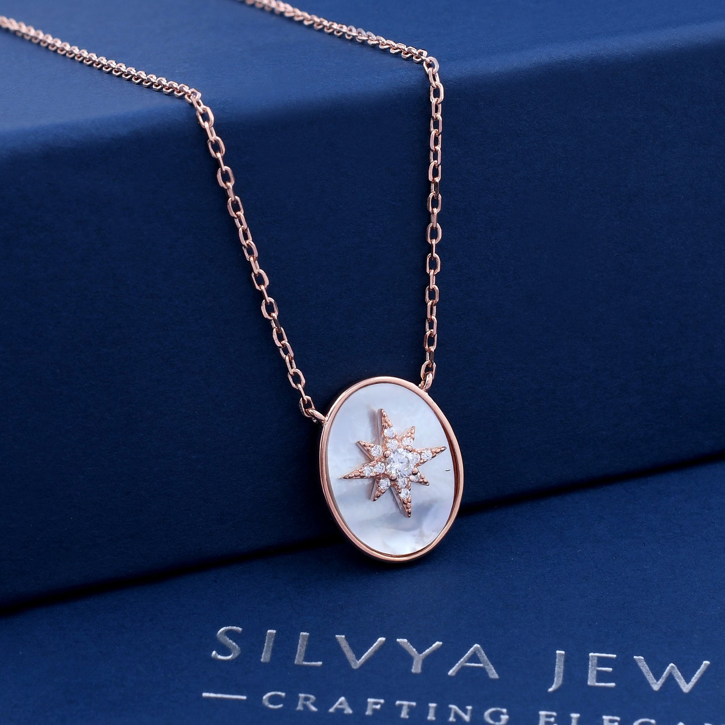 Coin Star Design 925 Sterling Silver Pendant