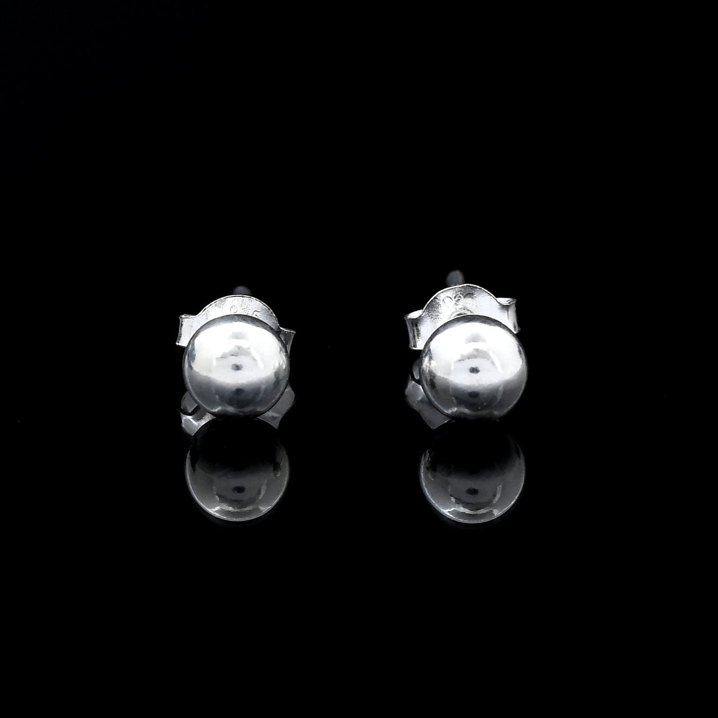 Pearl Hook Design 925 Sterling Silver Studs