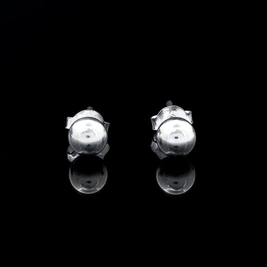 Pearl Hook Design 925 Sterling Silver Studs
