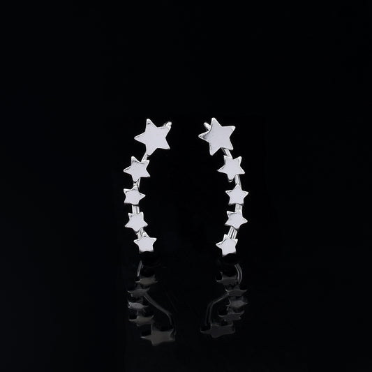 Five Star Design 925 Sterling Silver Studs