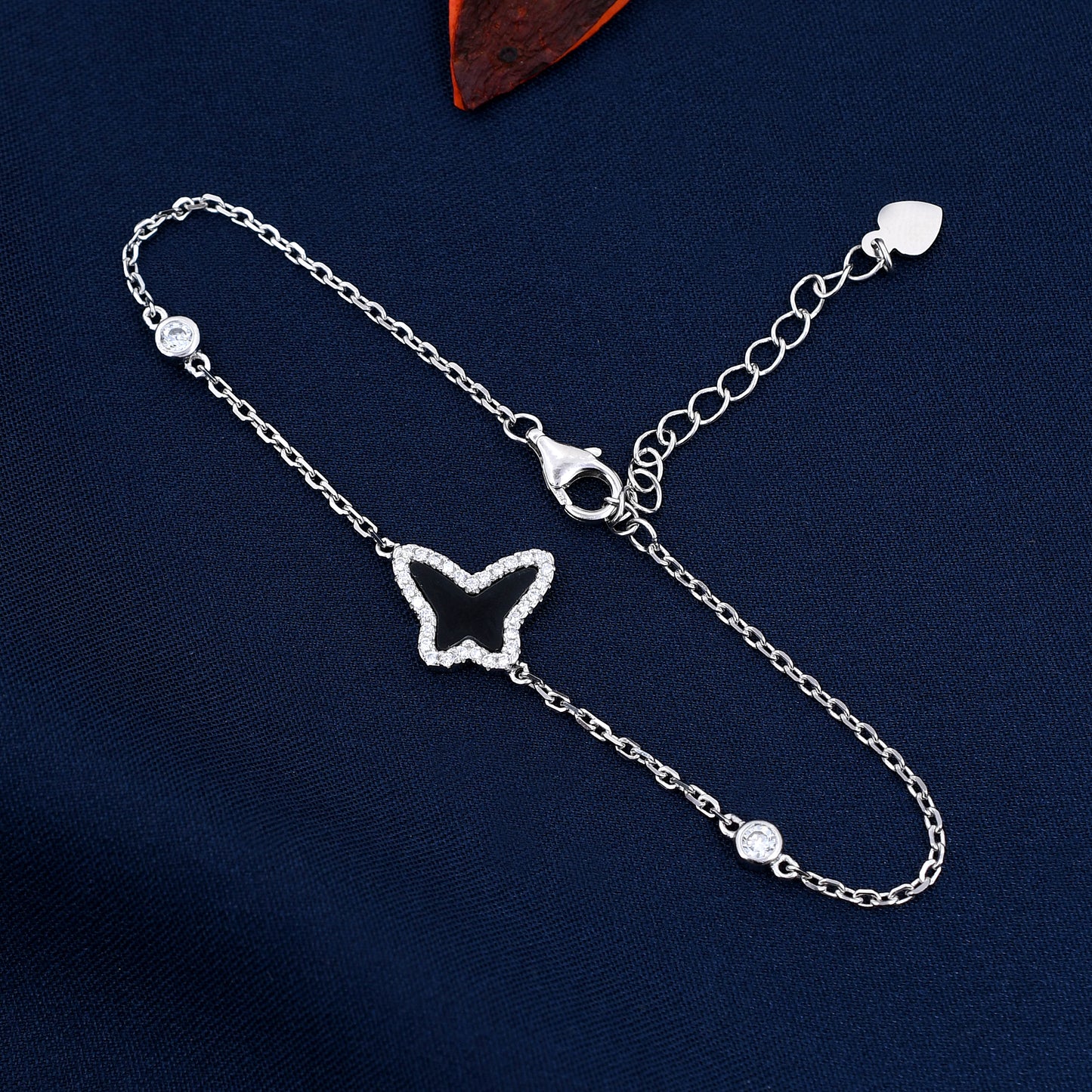 Butterfly Design 925 Sterling Silver Bracelet