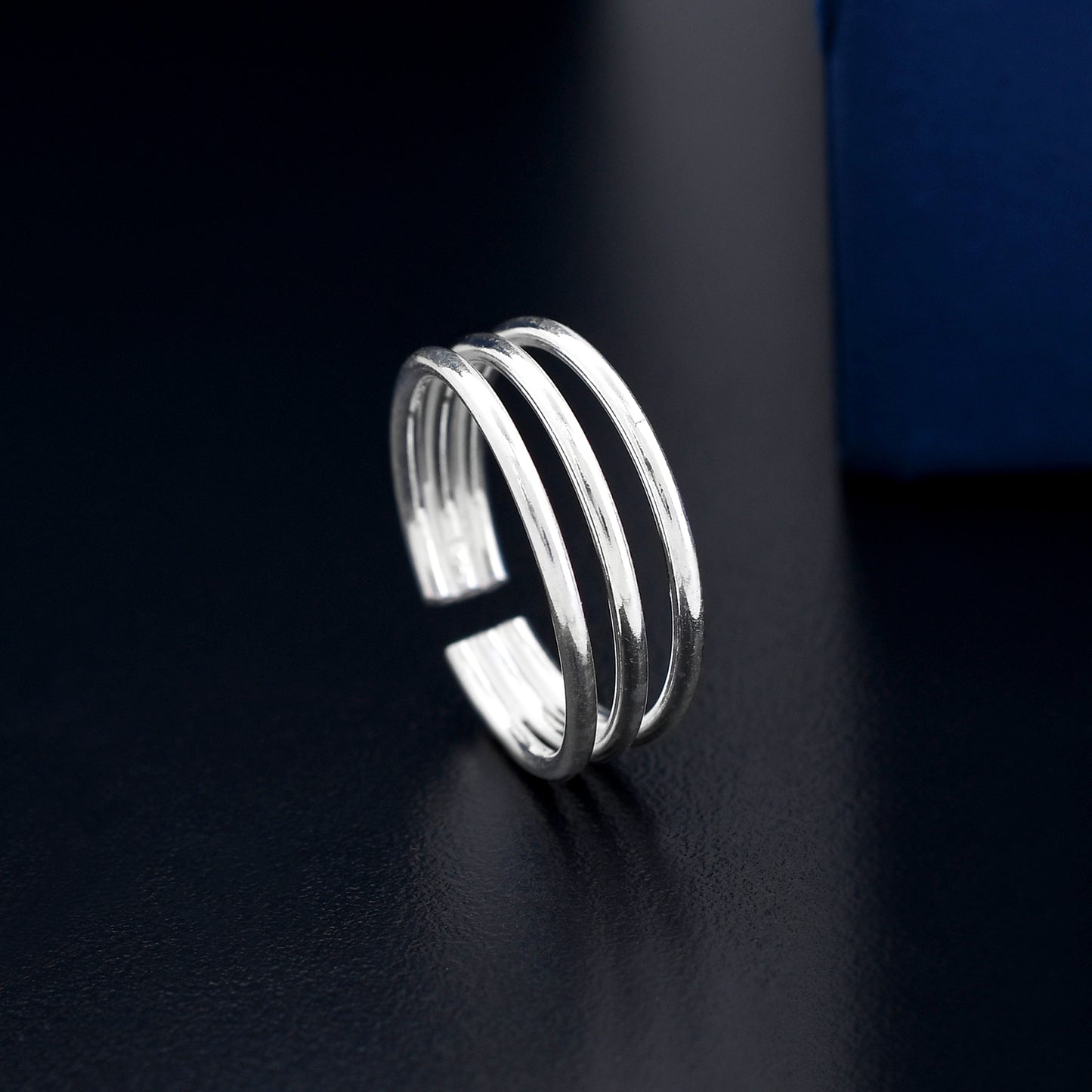 Round Spring 925 Sterling Silver Toe Ring