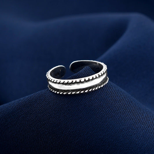 Simple Design 925 Sterling Silver Toe Ring