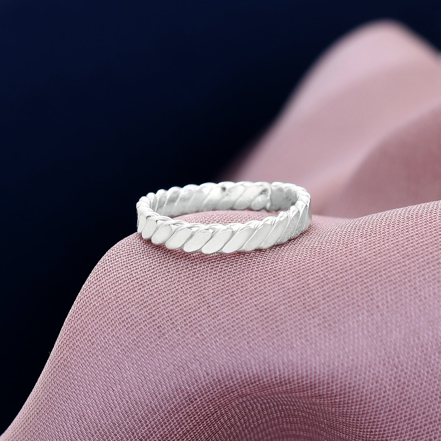 Frill Shape 925 Sterling Silver Toe Ring