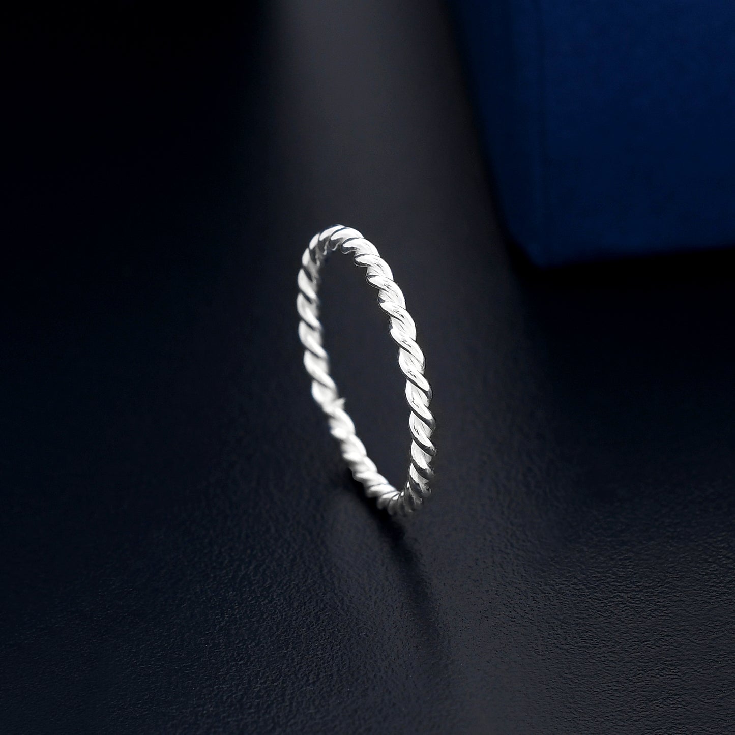 Round Twisted 925 Sterling Silver Toe Ring