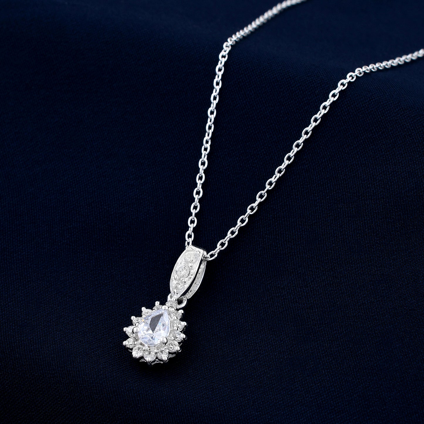 Sunny Diamond Disgn 925 Sterling Silver Pendant