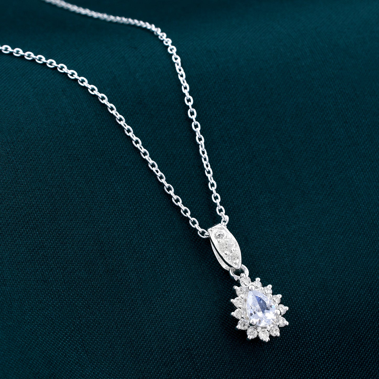 Sunny Diamond Disgn 925 Sterling Silver Pendant
