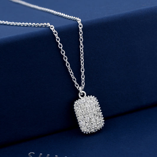 Cubic Zircon 925 Sterling Silver Pendant