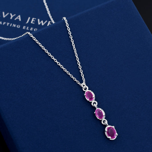 Multi Shaped Diamond 925 Sterling Silver Pendant