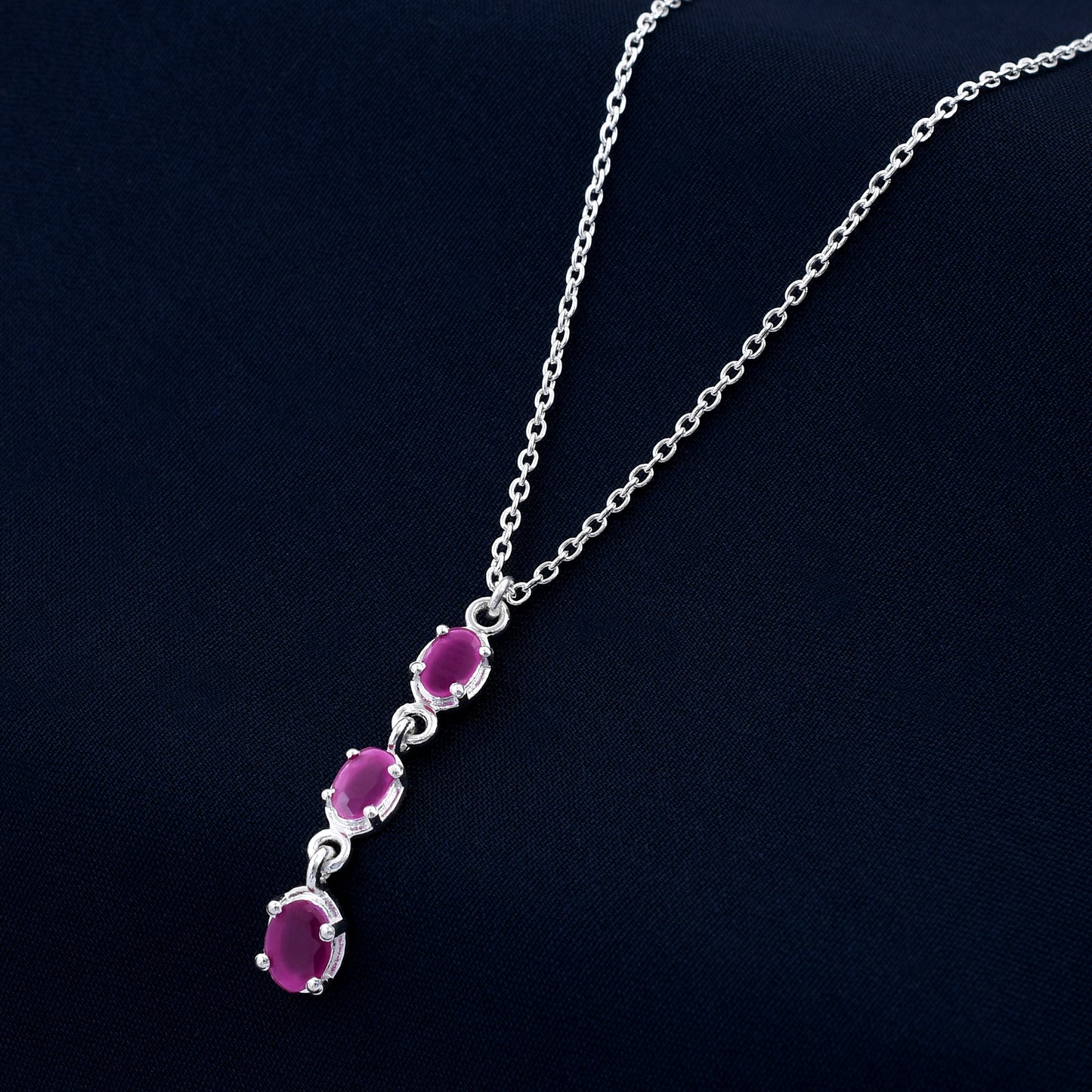 Multi Shaped Diamond 925 Sterling Silver Pendant