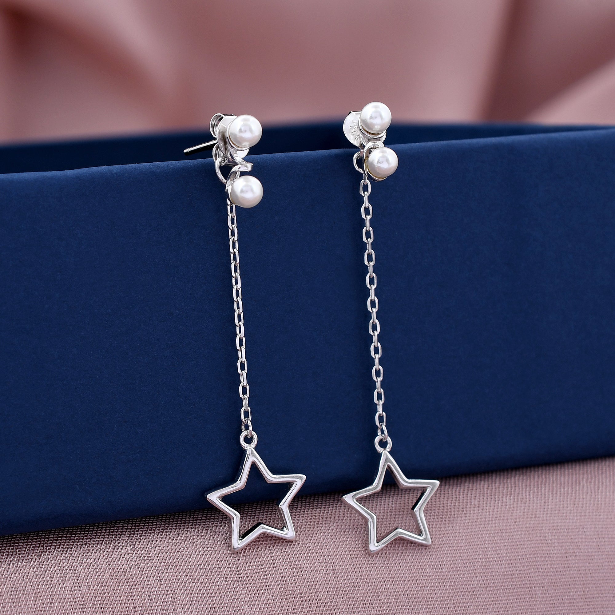 Star Shape 925 Sterling Silver Earring