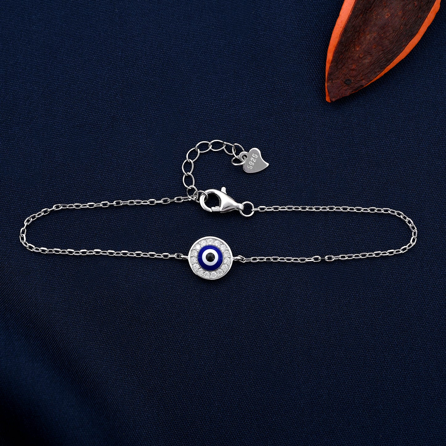 Evil Eye 925 Sterling Silver Bracelet