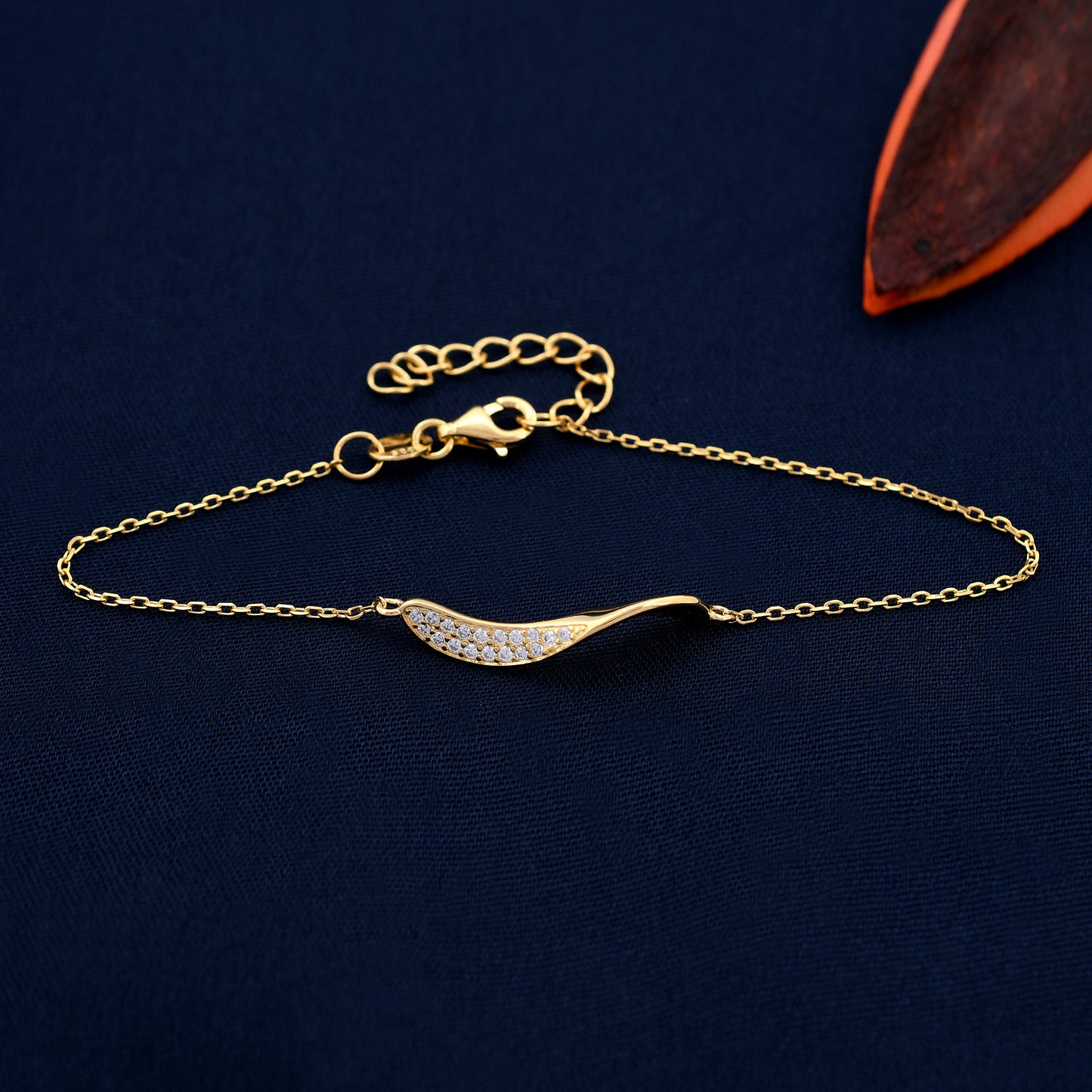 Cubic Zirconia 925 Sterling Silver Bracelet