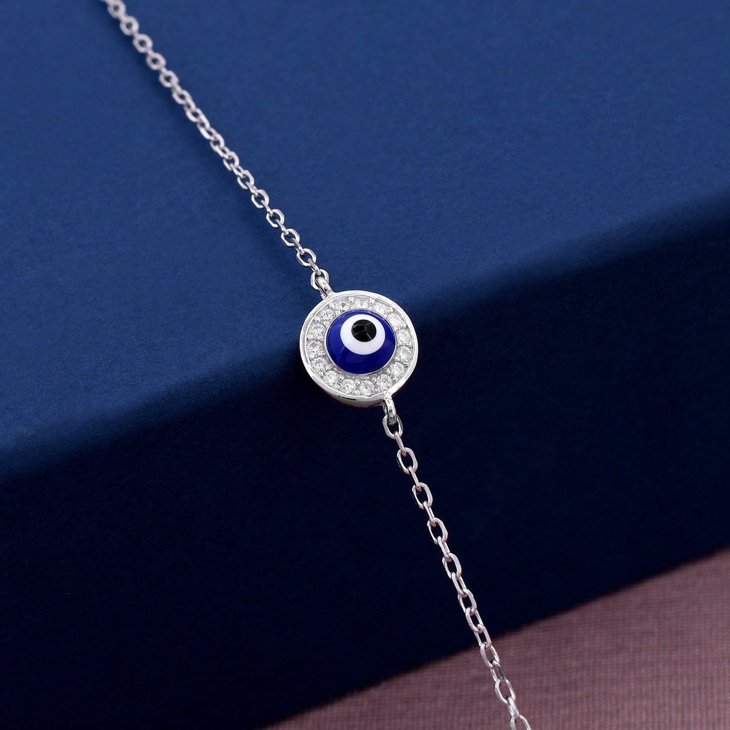 Evil Eye 925 Sterling Silver Bracelet