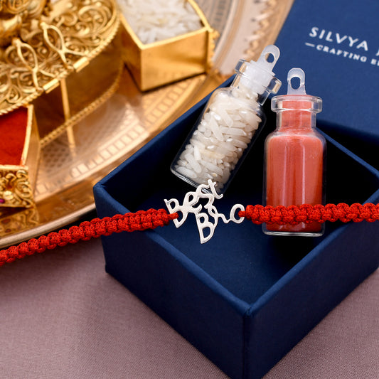 Best Bro 925 Silver Rakhi