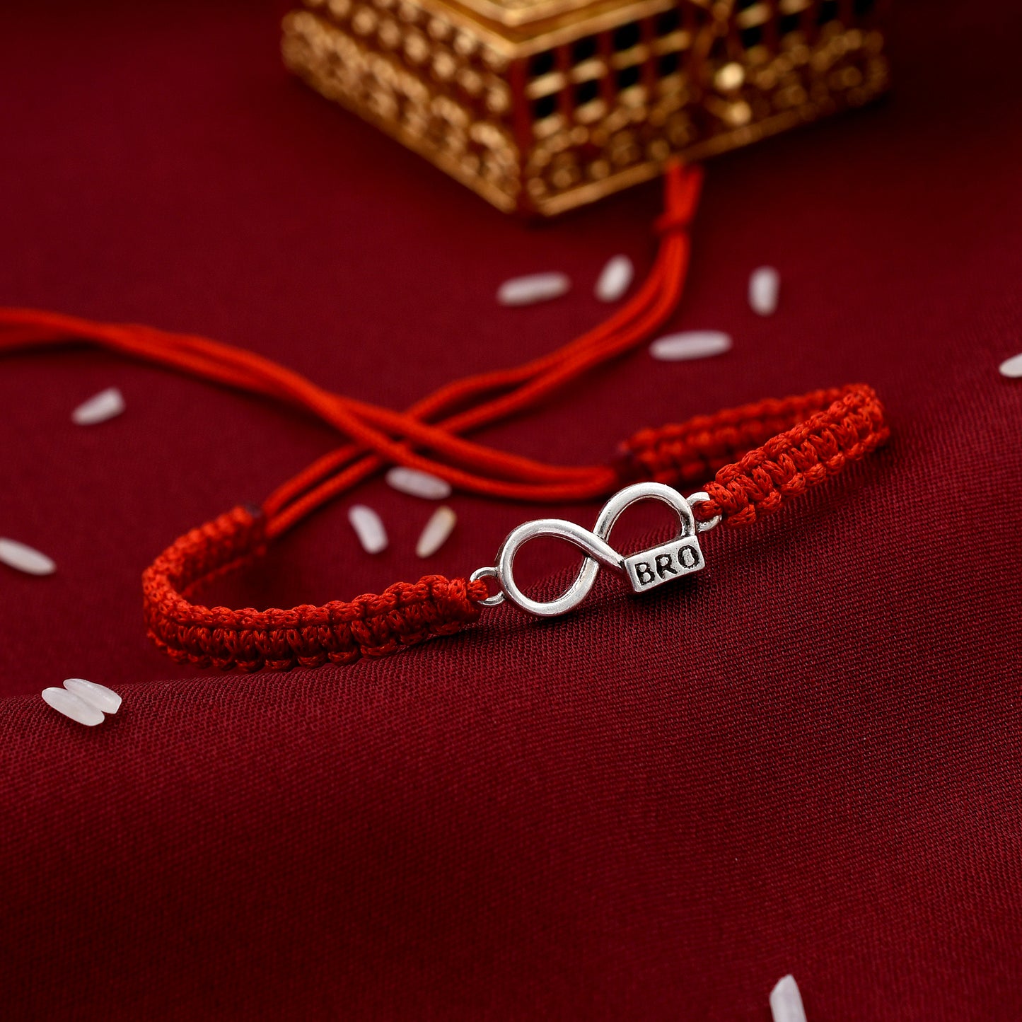 Bro Infinity 925 Silver Rakhi