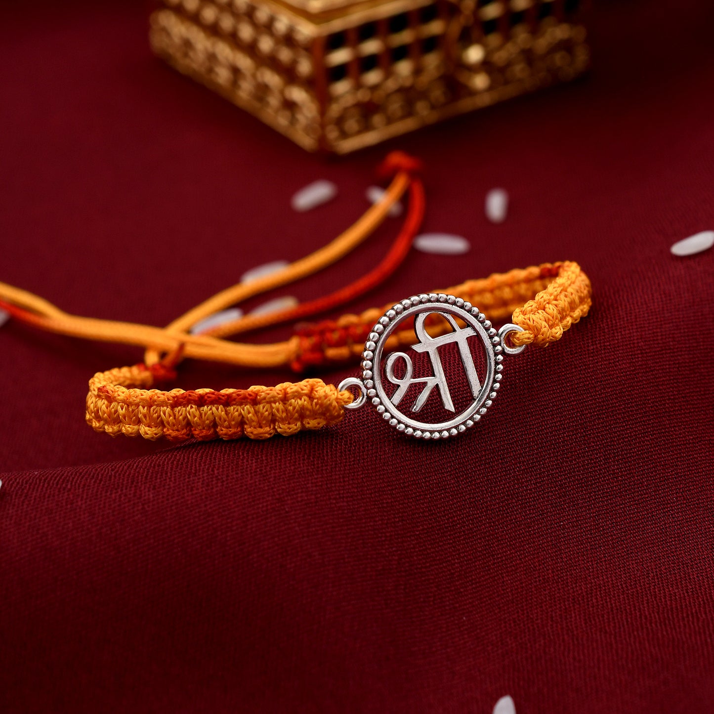 Shree Shape 925 Silver Rakhi