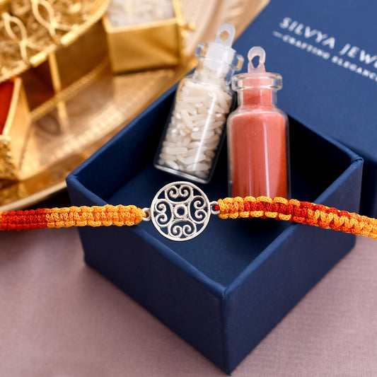 Handmade 925 Silver Rakhi