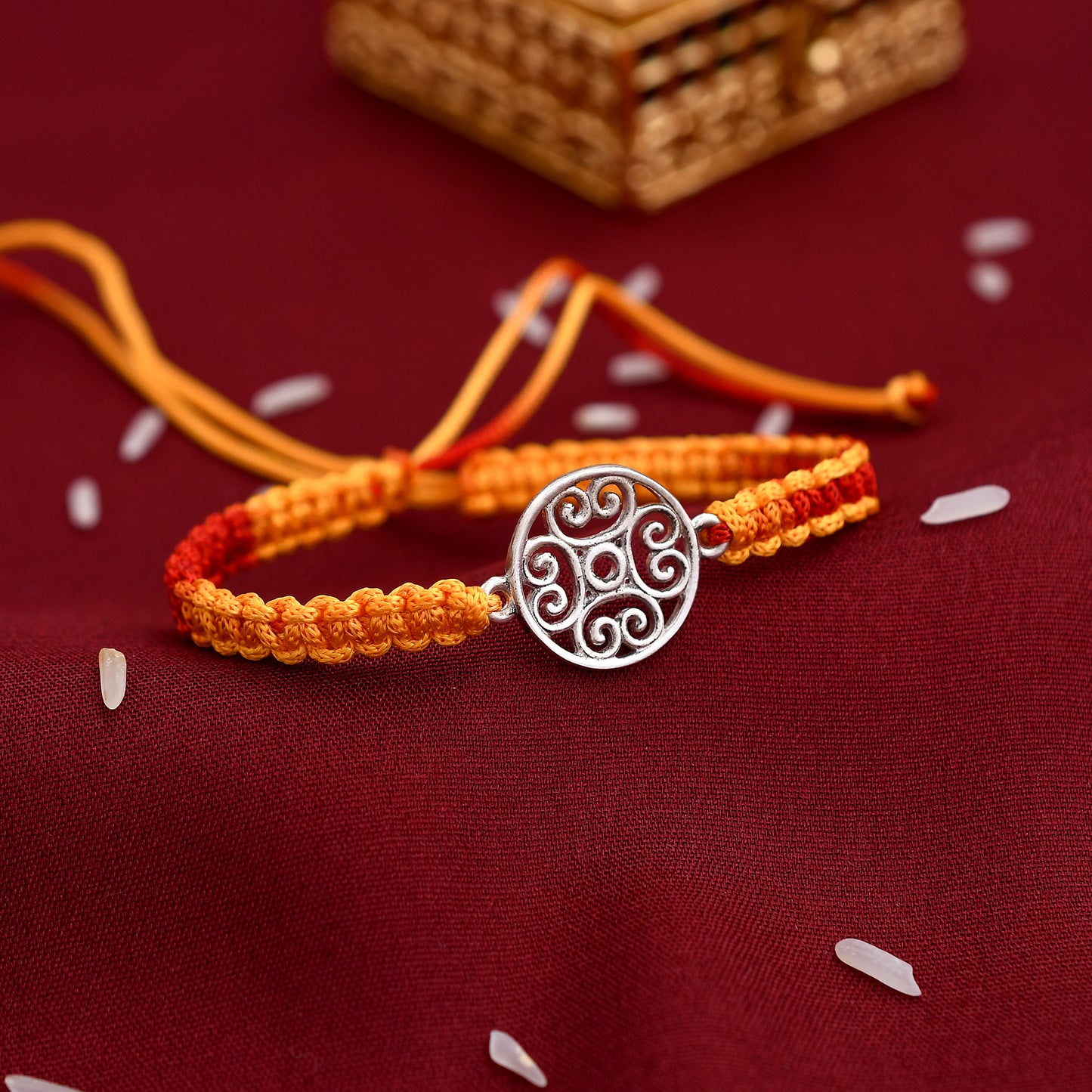 Handmade 925 Silver Rakhi