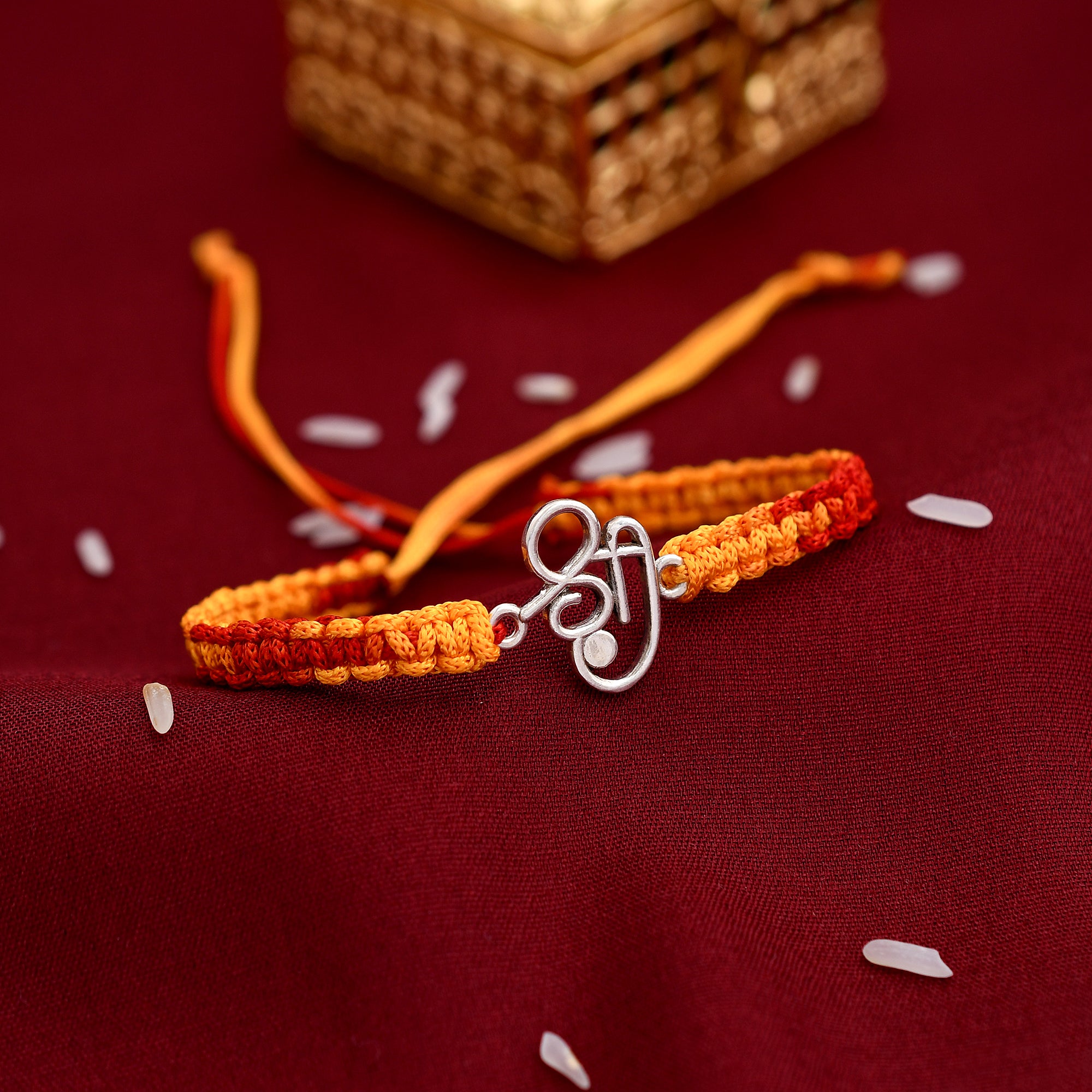 Shree Design 925 Silver Rakhi