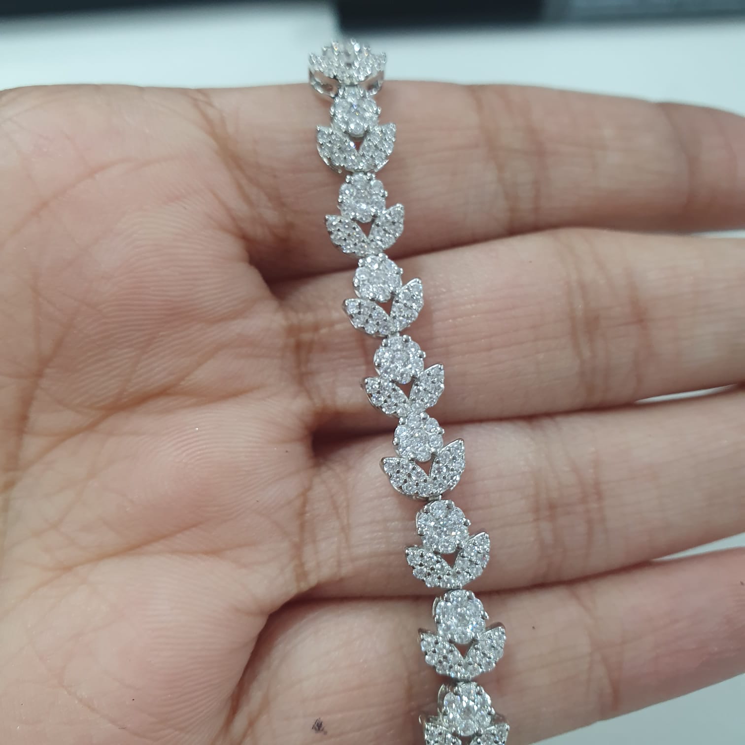 Prestige Diamond 925 Sterling Silver Bracelet