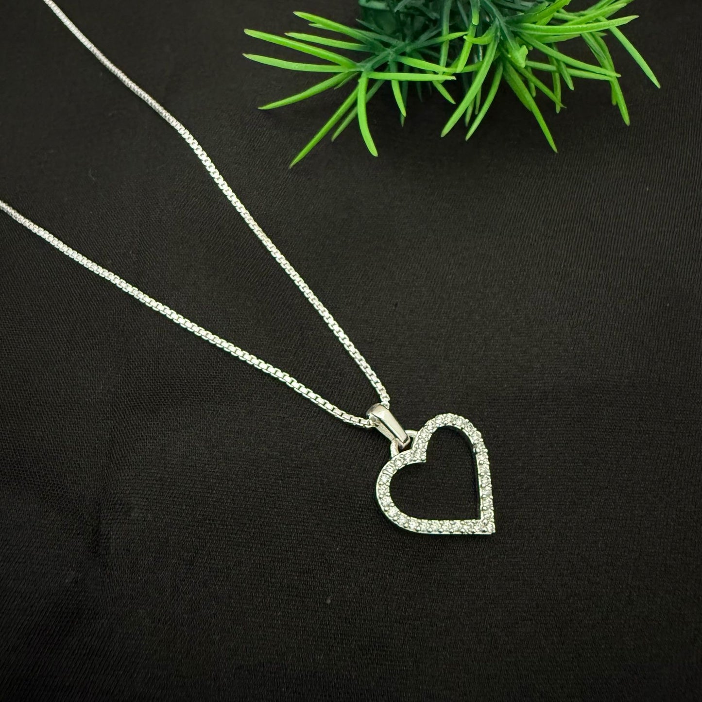Single Heart Design 925 Sterling Silver Pendant