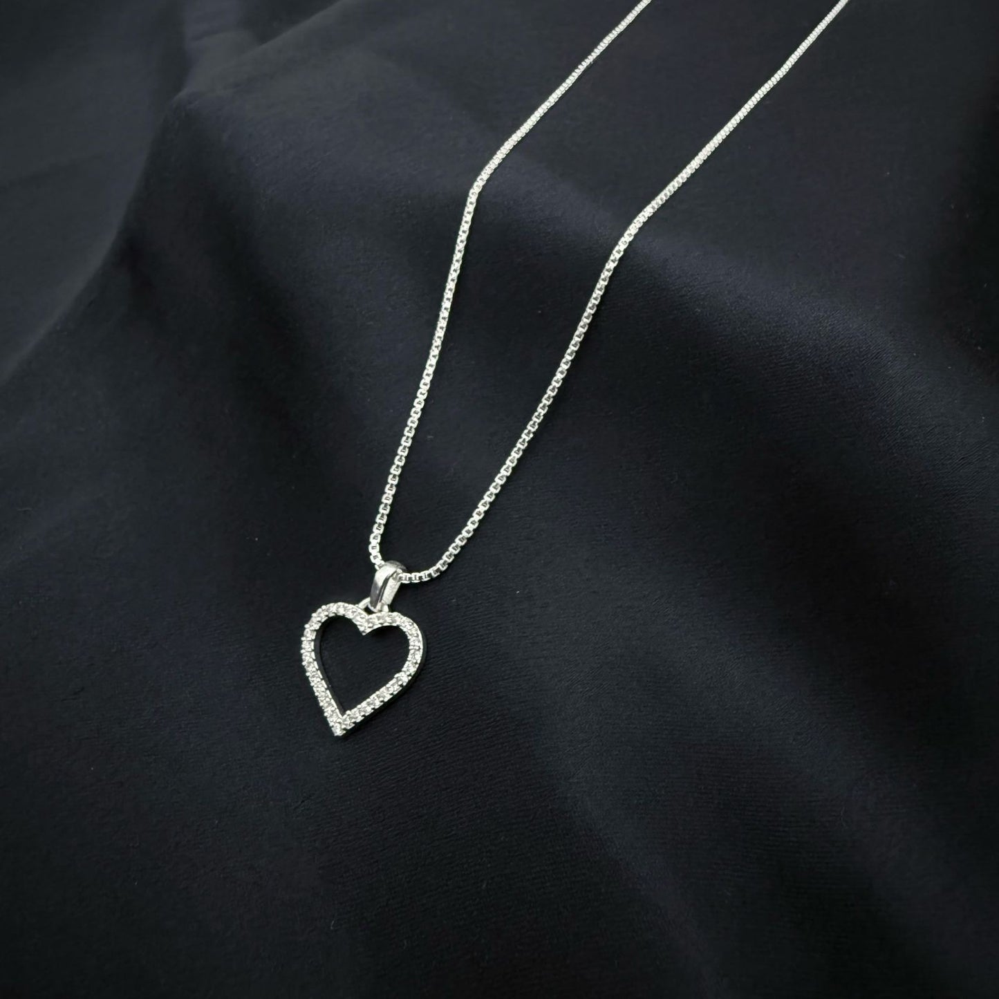 Single Heart Design 925 Sterling Silver Pendant